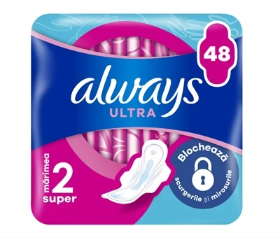 ALWAYS ABSORBANTE ZILNICE 48BUC ULTRA